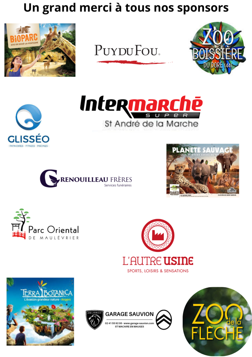 Merci à nos sponsors
