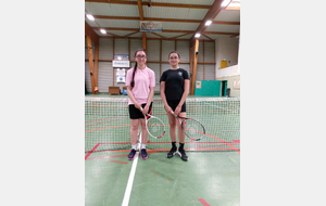 Shems EL Fellah et Maëva Joncour vainqueur Maëva en consolante