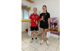 Louise Voilque et Anaïs Carapito vainqueur Louise