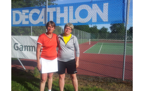 Victoire de Valérie au tournoi du Plessis