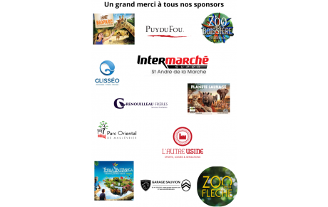Merci à nos sponsors