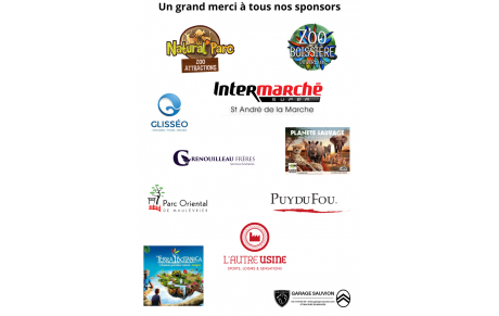 Merci à nos sponsors